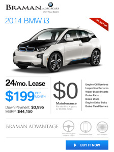 the new bmw i3 electric car special