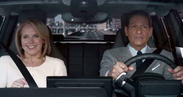 bryant gumbel and katie couric in BMW i8