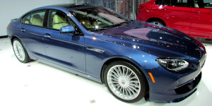 Blue BMW Alpina B6 Gran Coupe