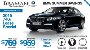 BMW 7 Series Lease Special - June 2015