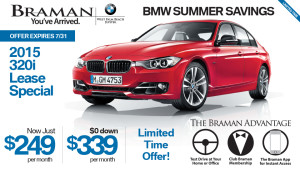 Braman BMW 320i Special Lease Offer in West Palm Beach, Florida