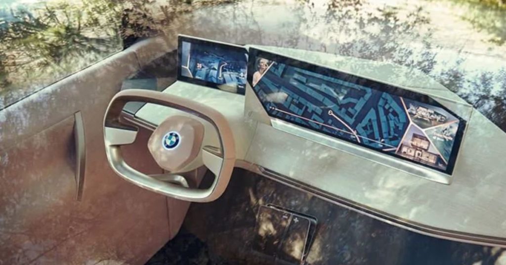 Level 3 autonomous driving | 2021 BMW iNext steering wheel | Braman BMW West Palm Beach, Florida