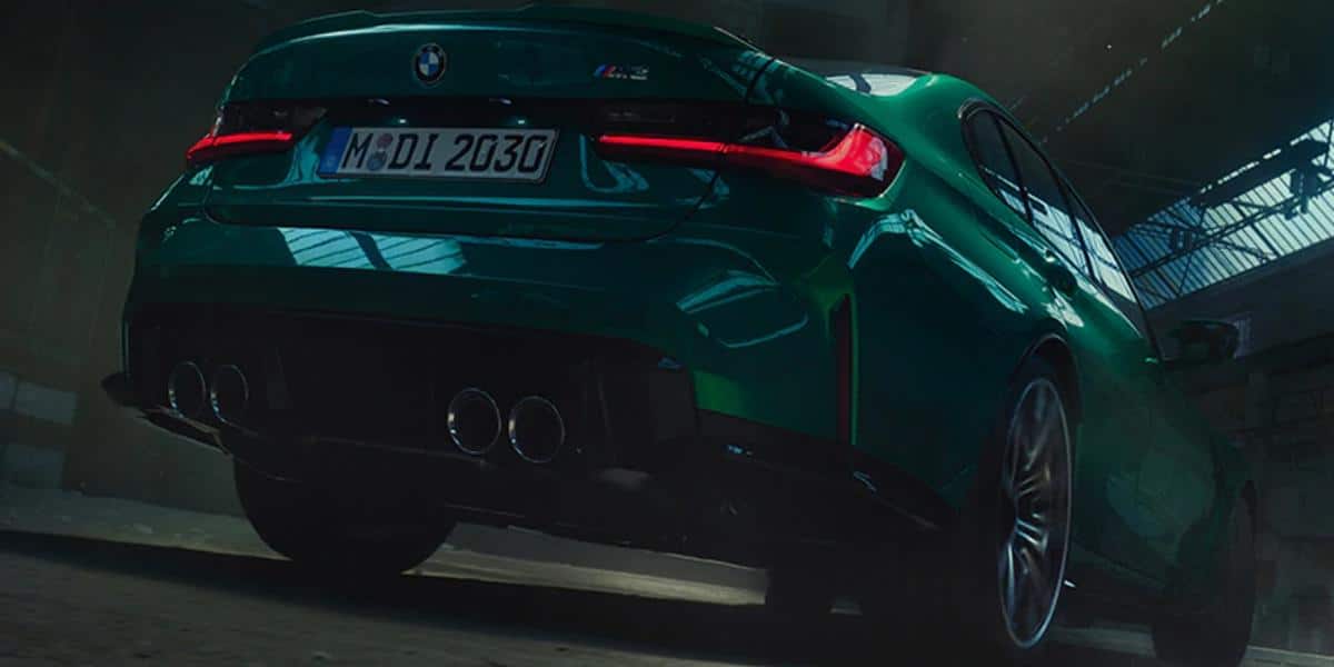 2021 Metallic Green BMW M3