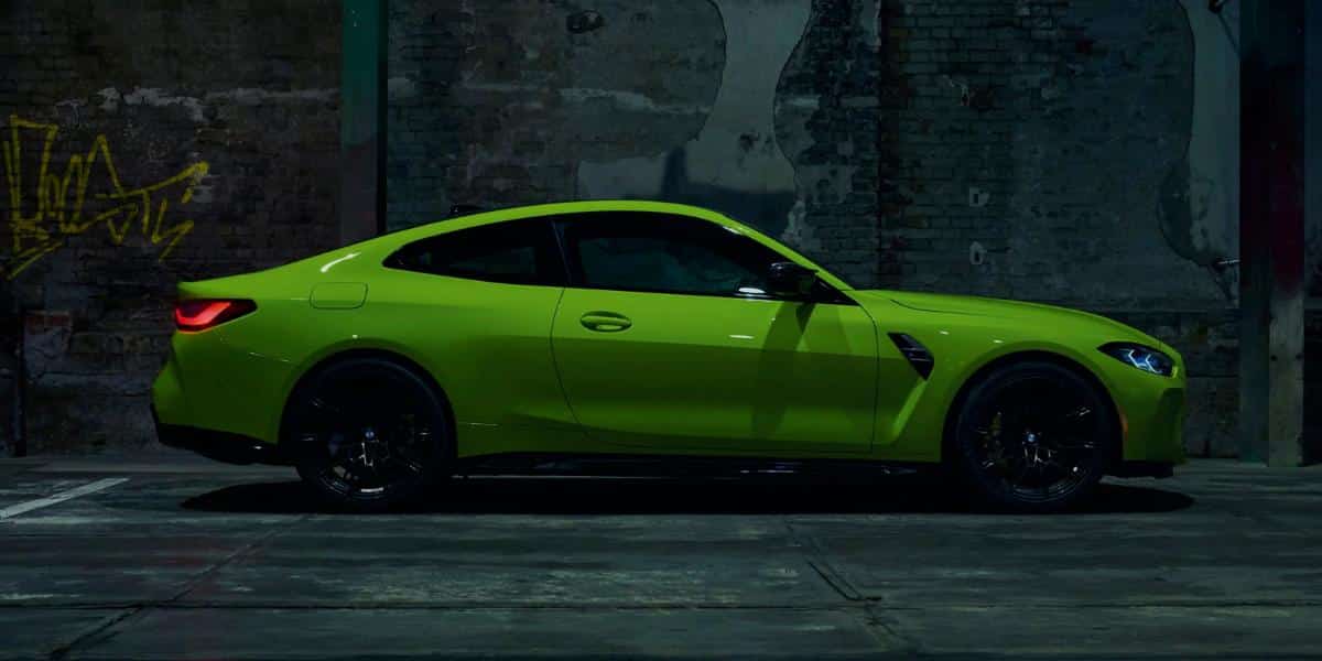 2021 Lime Green BMW M4